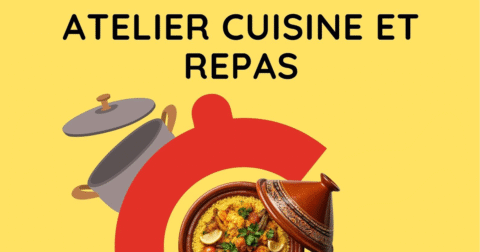 Atelier et repas couscous en soirée