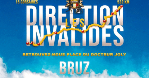 Direction les invalides, organisée par le 2ème régiment du matériel, le dimanche 3 mai à 10h15, place du Dr Joly à Bruz